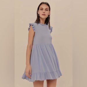 Urban outfitters blue baby doll dress US size medium